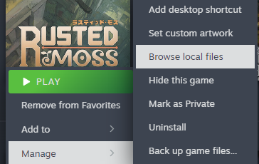 Browse Local Files